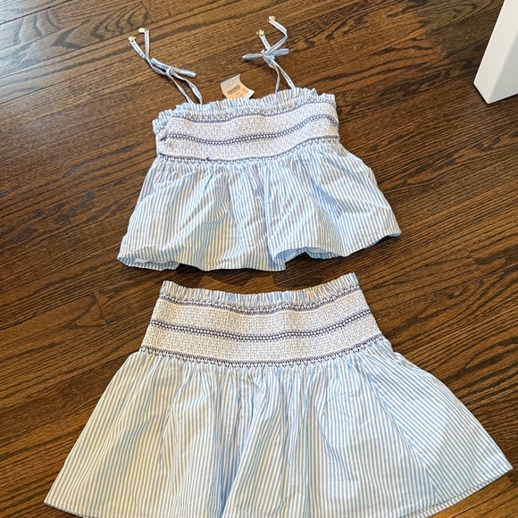 J. Crew Other - J. Crew Blue and White Striped Two-Piece Set